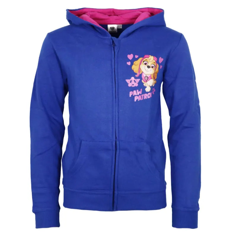 Paw Patrol Skye Kinder Mädchen Kapuzen Jacke Pullover Pulli - WS-Trend.de Gr. 98-128