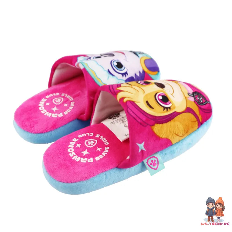 Paw Patrol Skye Everest Kinder Hausschuhe Slipper Schlüpfschuhe Pantoffeln - WS-Trend.de