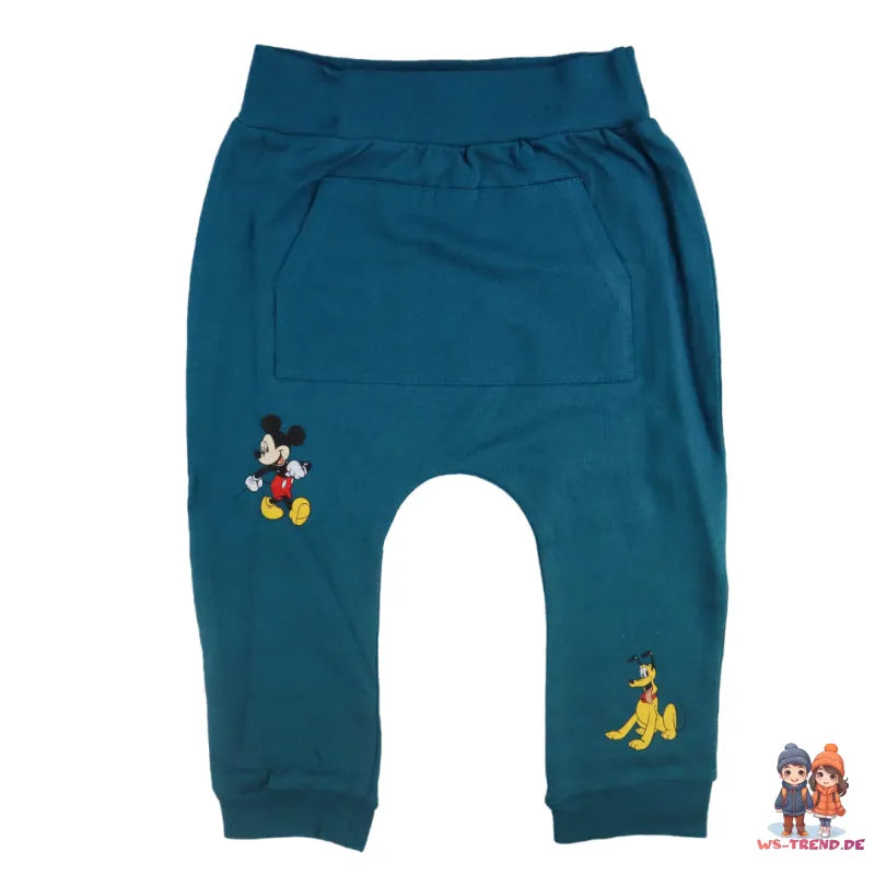 Disney Mickey Maus Baby Kleinkind Set langarm Shirt plus Hose - WS-Trend.de 2tlg.Set Gr. 62 - 92