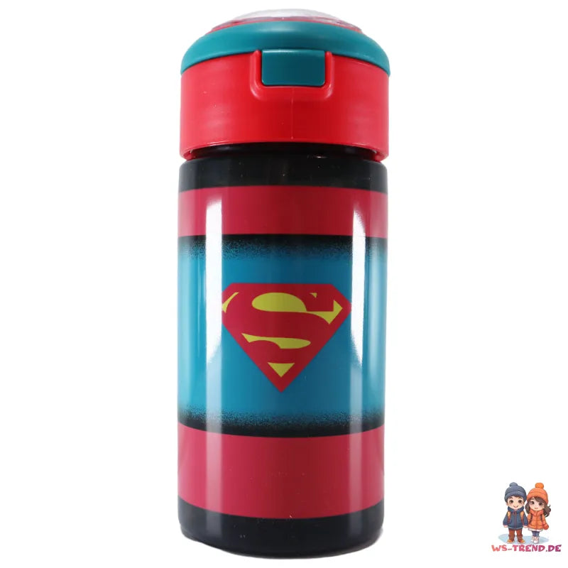 DC Comics Superman Wasserflasche Trinkflasche Flasche 530 ml - WS-Trend.de
