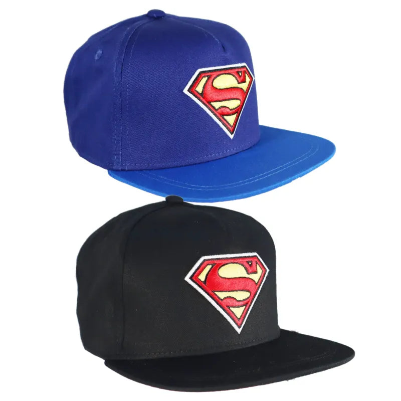 DC Comics Superman Kinder Baseball Kappe Snapback Cap - WS-Trend.de Snap Basecap Mütze Gr. 56-58
