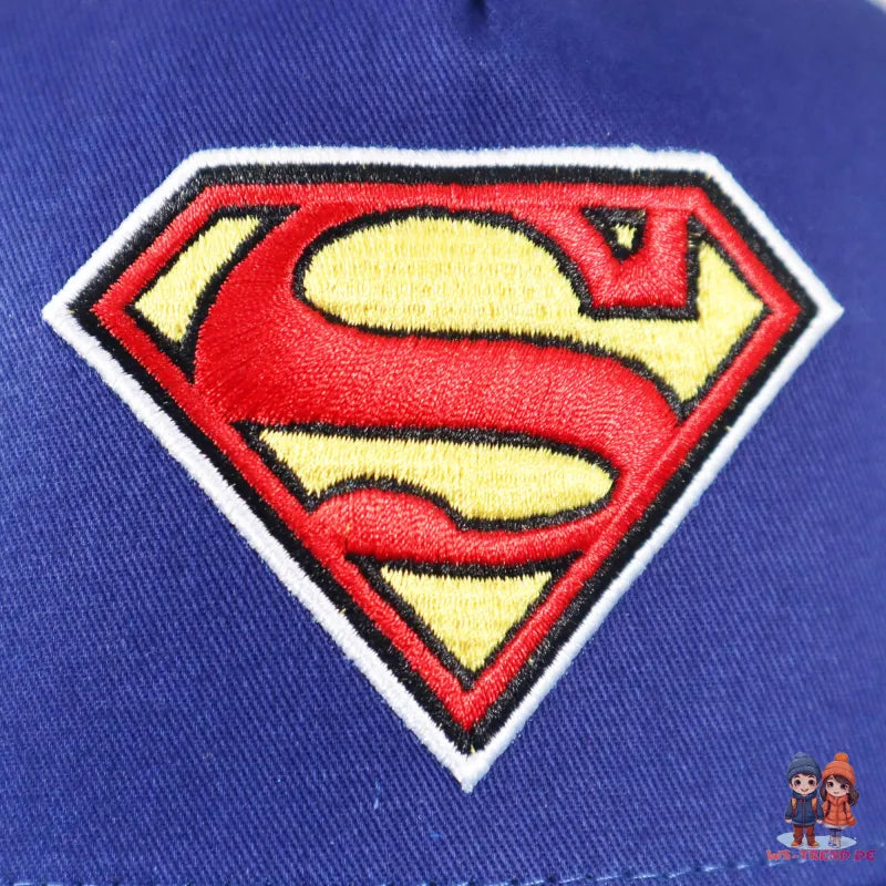 DC Comics Superman Kinder Baseball Kappe Snapback Cap - WS-Trend.de Snap Basecap Mütze Gr. 56-58