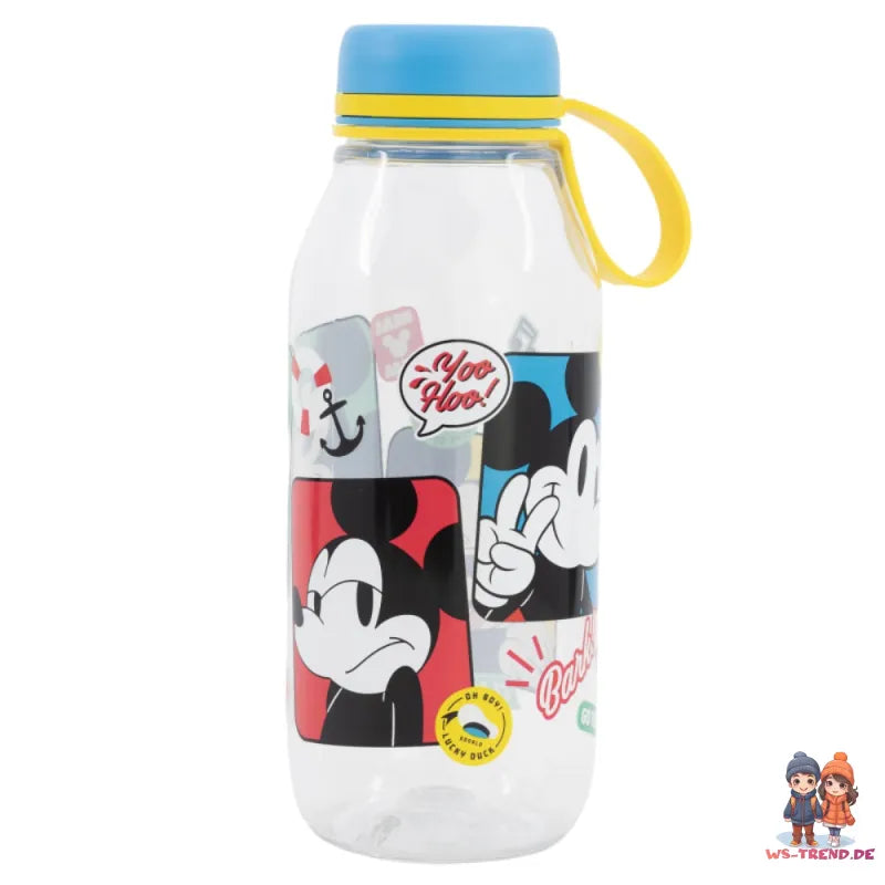 Disney Mickey Maus Kinder Wasserflasche Trinkflasche Flasche 460 ml - WS-Trend.de