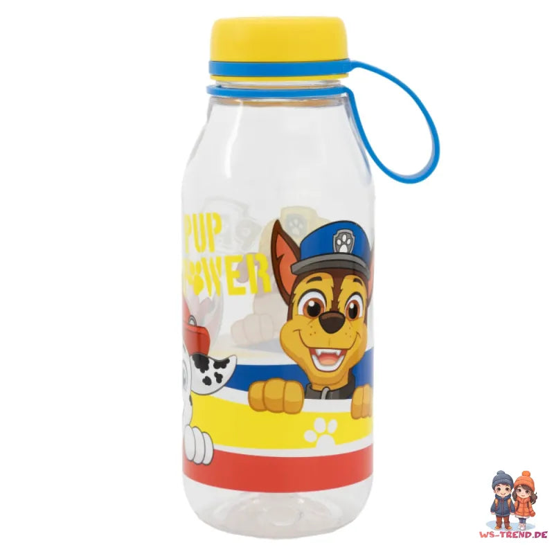 Paw Patrol Chase Rubble Kinder Wasserflasche Trinkflasche Flasche 460 ml - WS-Trend.de
