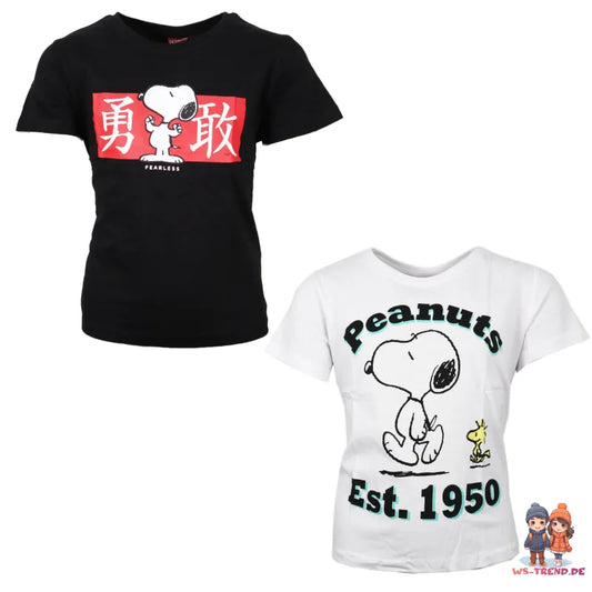 Peanuts Snoopy Jugend Mädchen T-Shirt Shirt - WS-Trend.de 134-164 100% Baumwolle