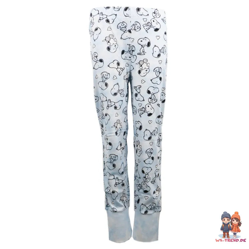 Snoopy Mädchen langarm Schlafanzug Pyjama - WS-Trend.de Dreams 134-164 Baumwolle