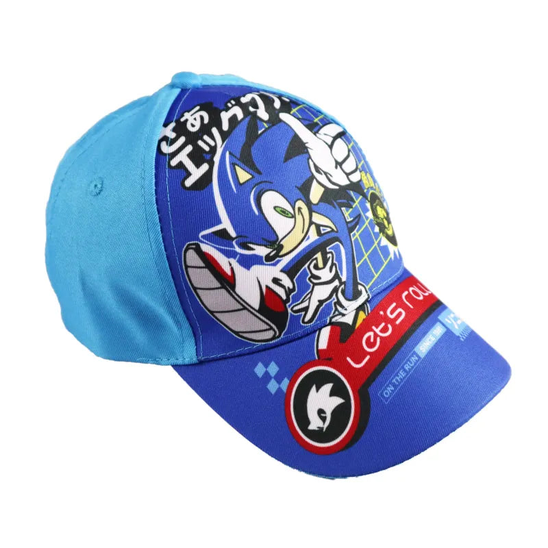 Sonic The Hedgehog Basecap Baseball Kappe - WS-Trend.de the Kinder Mütze Hut Jungen 52-54 Blau