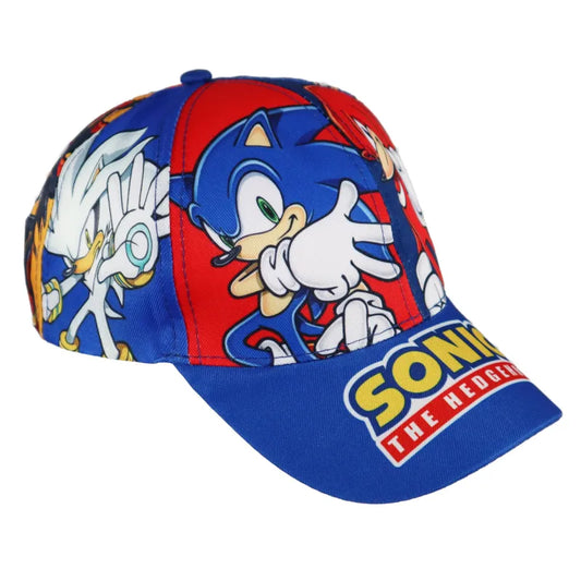 Sonic the Hedgehog Knukles Tails Basecap Baseball Kappe Mütze WS Trend.de Hut Jungen 53 55