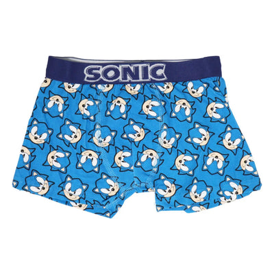 Sonic the Hedgehog Jungen Boxershorts Unterhose 2er Pack - Ansicht 2