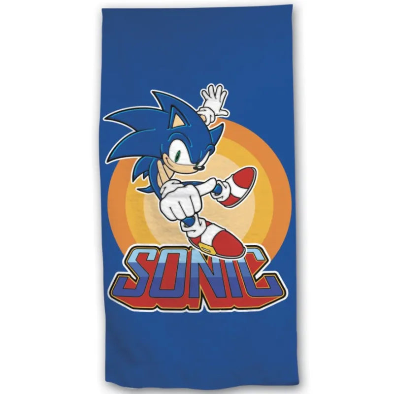 Sonic the Hedgehog Badetuch Strandtuch 70x140cm - WS-Trend.de Handtuch Badehandtuch XXL 70x140 NEU