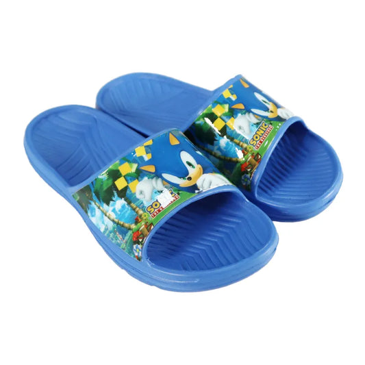 Sonic The Hedgehog Kinder Jungen Sandalen Badeschuhe WS Trend.de Latschen 25 34