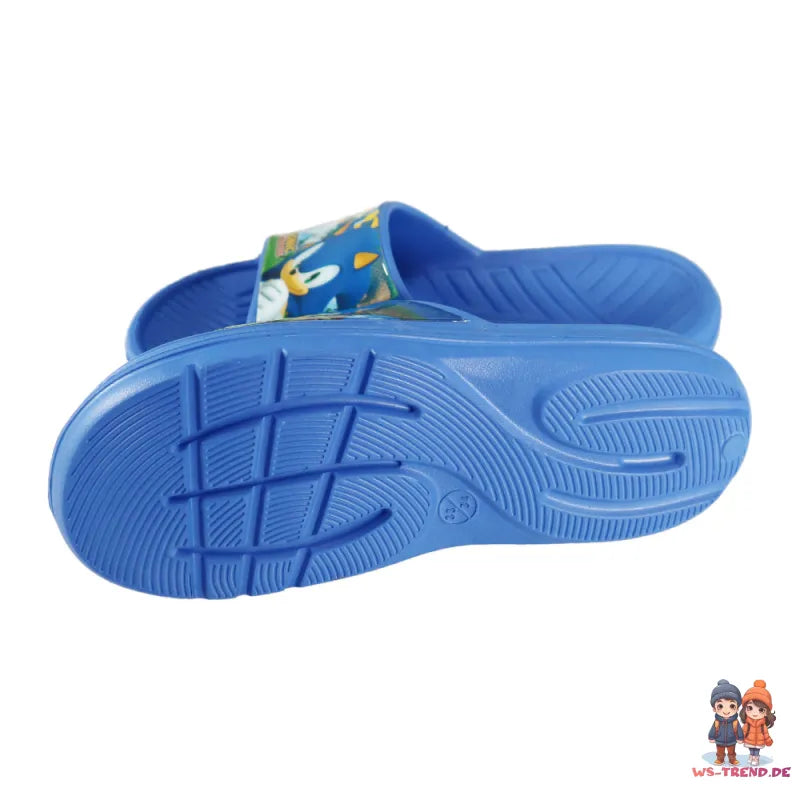 Sonic The Hedgehog Kinder Jungen Sandalen Badeschuhe WS Trend.de Latschen 25 34