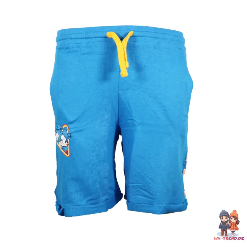 Sonic The Hedgehog Kinder Sommerset Shorts plus T-Shirt - WS-Trend.de 104-134 Baumwolle