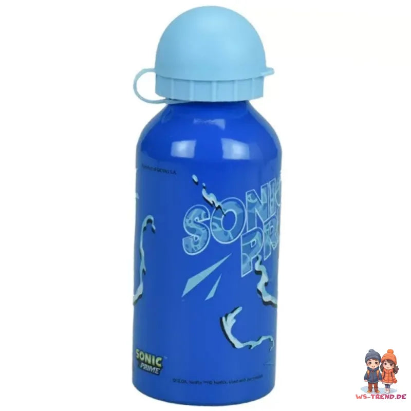 Sonic The Hedgedog ALU Sportflasche Wasserflasche Trinkflasche Flasche 400 ml WS Trend.de
