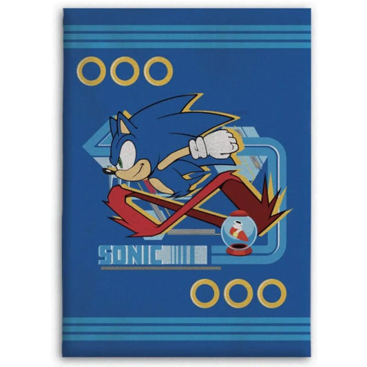 Sonic the Hedgehog Kinder Fleecedecke leichte Kuscheldecke 100x140 cm WS Trend.de