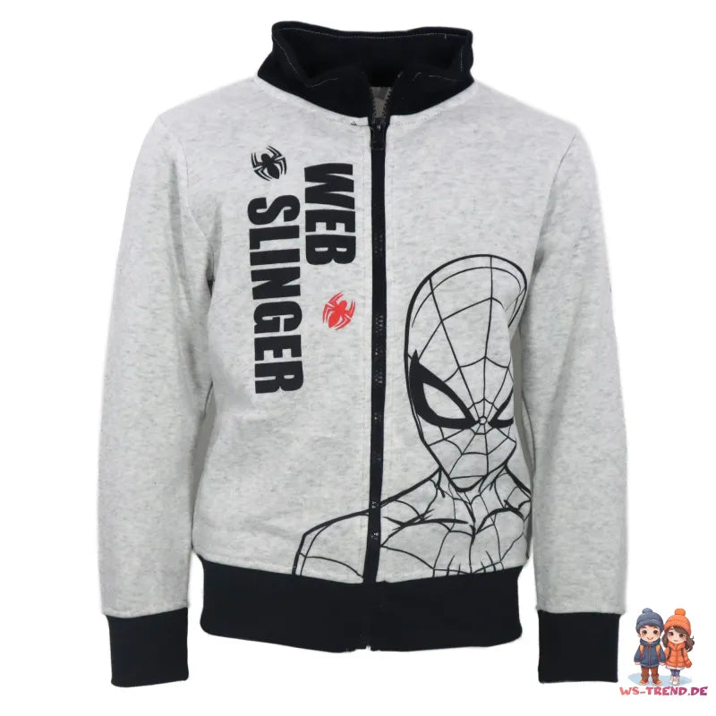 Marvel Spiderman Sportanzug Trainingsanzug Jogginganzug Hose Jacke - WS-Trend.de Pullover 92-128
