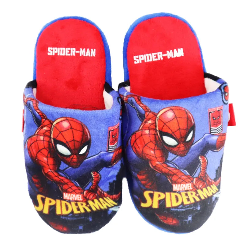 Marvel Spiderman Kinder Jungen Hausschuhe Slipper Schlüpfschuhe - WS-Trend.de 28 - 35