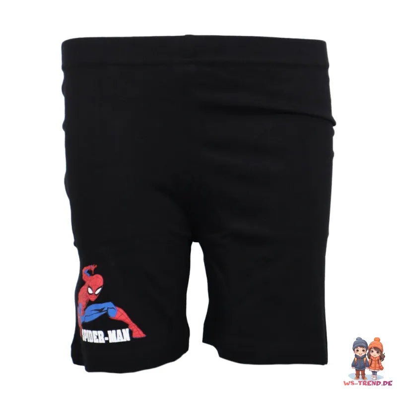 Marvel Spiderman Kinder Schlafanzug Pyjama Shirt Shorts - WS-Trend.de 98-128 100% Baumwolle