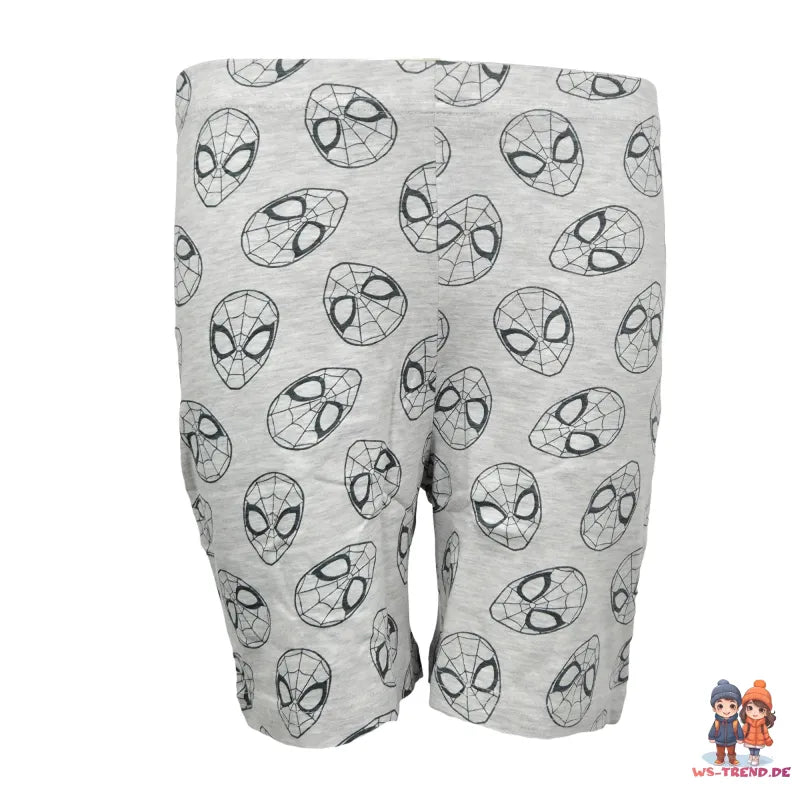 Marvel Spiderman Kinder Schlafanzug Pyjama Shirt Shorts - WS-Trend.de 98-128 100% Baumwolle