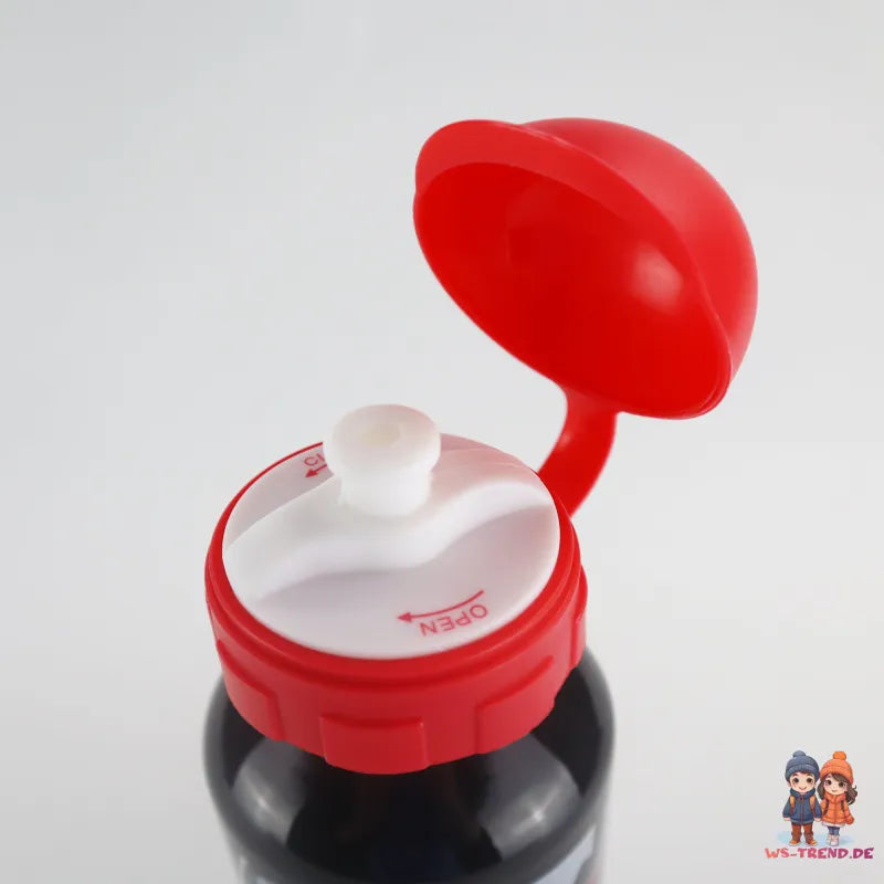 Marvel Spiderman ALU - Wasserflasche Trinkflasche XL Flasche 520 ml - WS-Trend.de