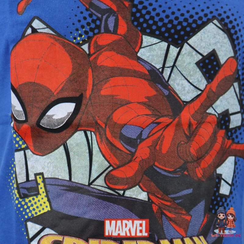 Marvel Spiderman Kurzarm T-Shirt - WS-Trend.de kurzarm Kinder Jungen Shirt 98 bis 128 Baumwolle