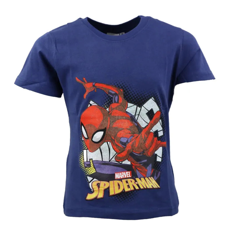 Marvel Spiderman Kurzarm T-Shirt - WS-Trend.de kurzarm Kinder Jungen Shirt 98 bis 128 Baumwolle