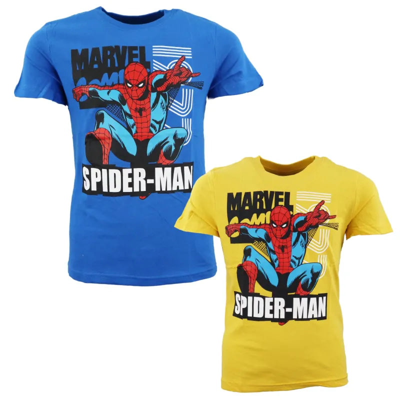Marvel Spiderman Kinder Jungen T-Shirt Kurzarm Shirt - WS-Trend.de Gr. 104 bis 134