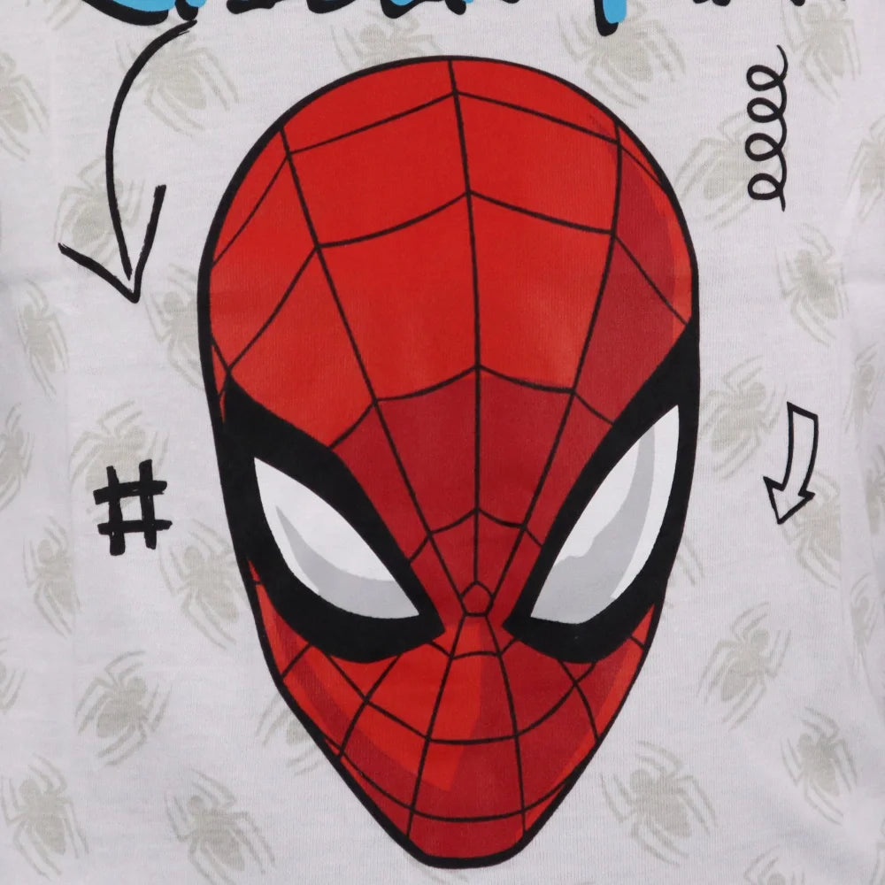 Marvel Spiderman T-Shirt Kurzarm Kinder Jungen Shirt - WS-Trend.de 104 bis 134 Baumwolle