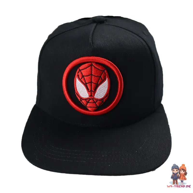 Marvel Spiderman Kinder Snapback Basecap - WS-Trend.de Baseball Kappe Mütze Jungen 54 56