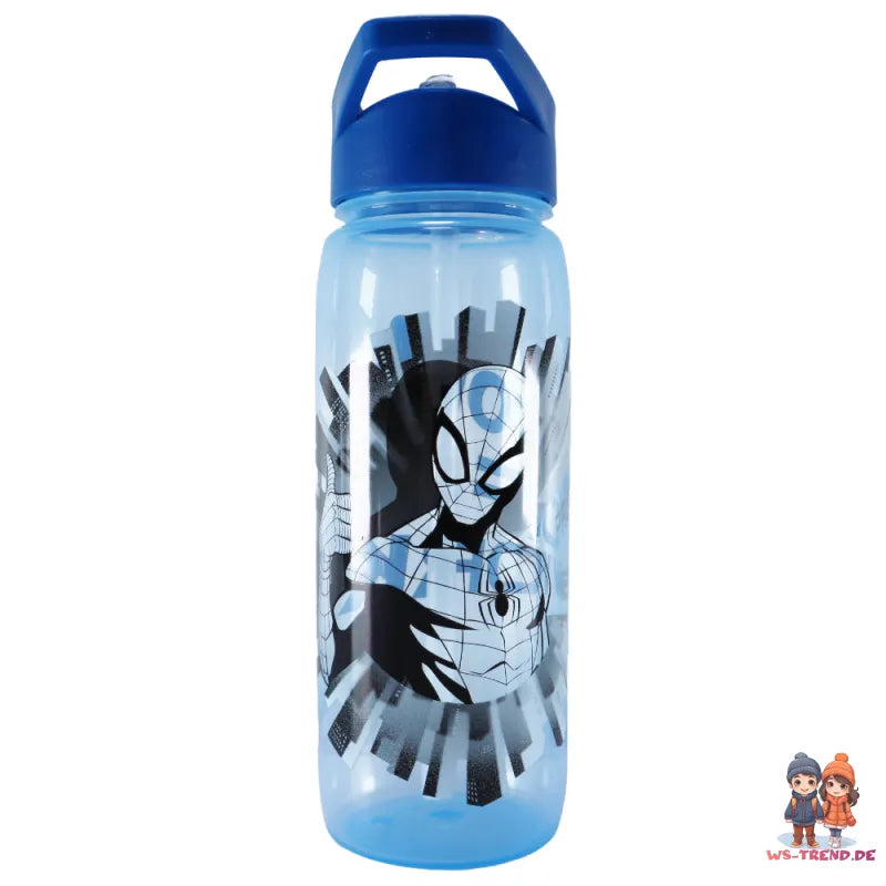 Marvel Spiderman Wasserflasche Trinkflasche Flasche 600 ml - WS-Trend.de