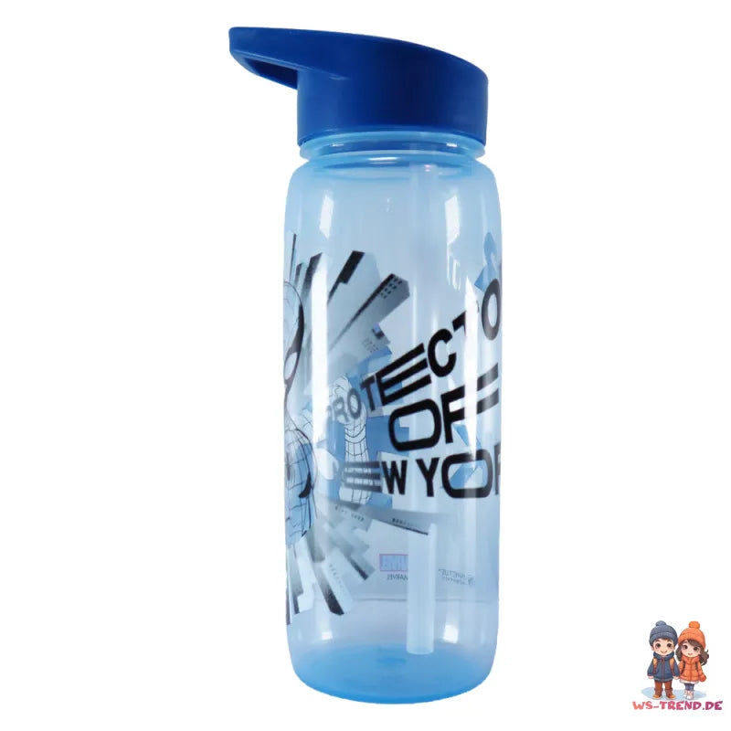 Marvel Spiderman Wasserflasche Trinkflasche Flasche 600 ml - WS-Trend.de