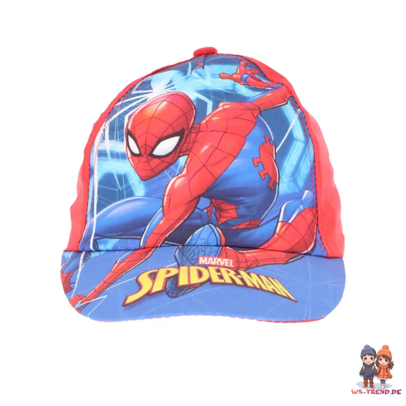 Marvel Spiderman Kinder Baseball Kappe Basecap - WS-Trend.de Mütze Hut Jungen 53-55
