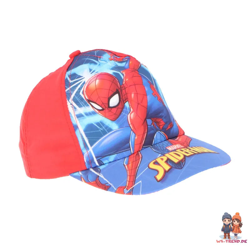Marvel Spiderman Kinder Baseball Kappe Basecap - WS-Trend.de Mütze Hut Jungen 53-55