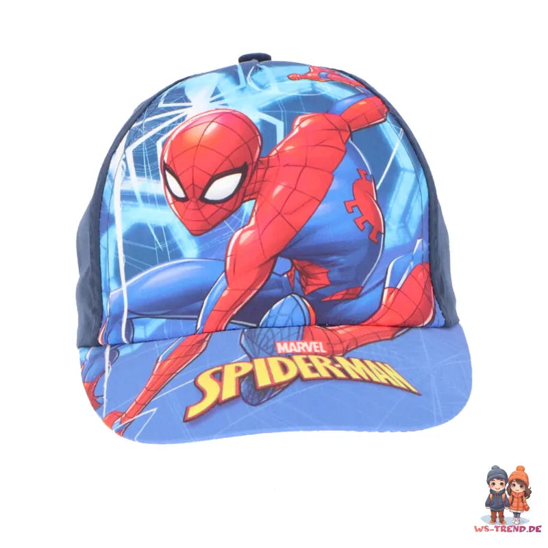 Marvel Spiderman Kinder Baseball Kappe Basecap - WS-Trend.de Mütze Hut Jungen 53-55
