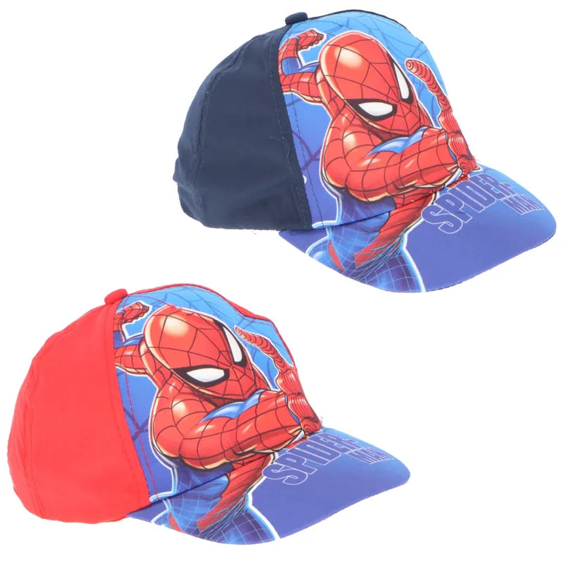 Marvel Spiderman Kinder Baseball Kappe Basecap WS Trend.de Mütze Hut Jungen 53 55
