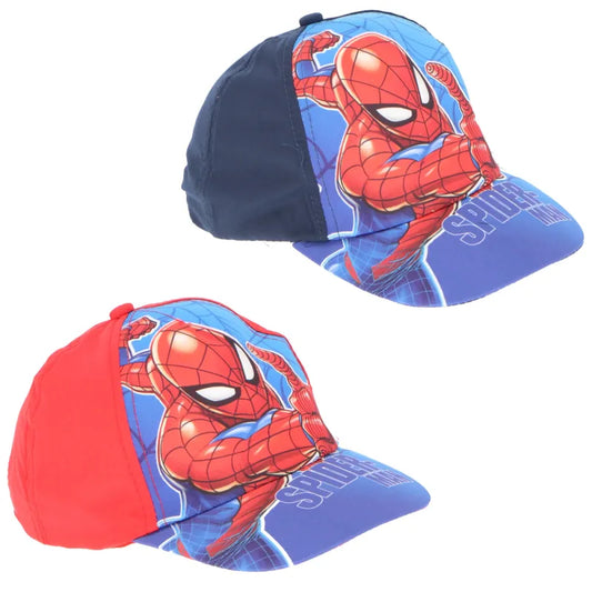 Marvel Spiderman Kinder Baseball Kappe Basecap WS Trend.de Mütze Hut Jungen 53 55