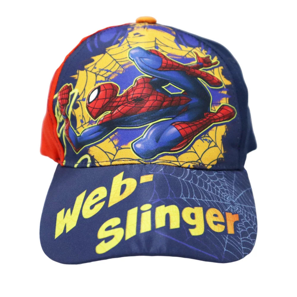 Marvel Spiderman Kinder Basecap Baseball Kappe Mütze - WS-Trend.de Spidey Hut Jungen 52/54 Blau Rot