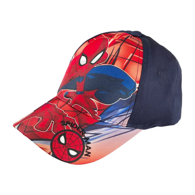 Marvel Spiderman Kinder Jungen Basecap Baseball Kappe Mütze - WS-Trend.de Gr. 52 - 54