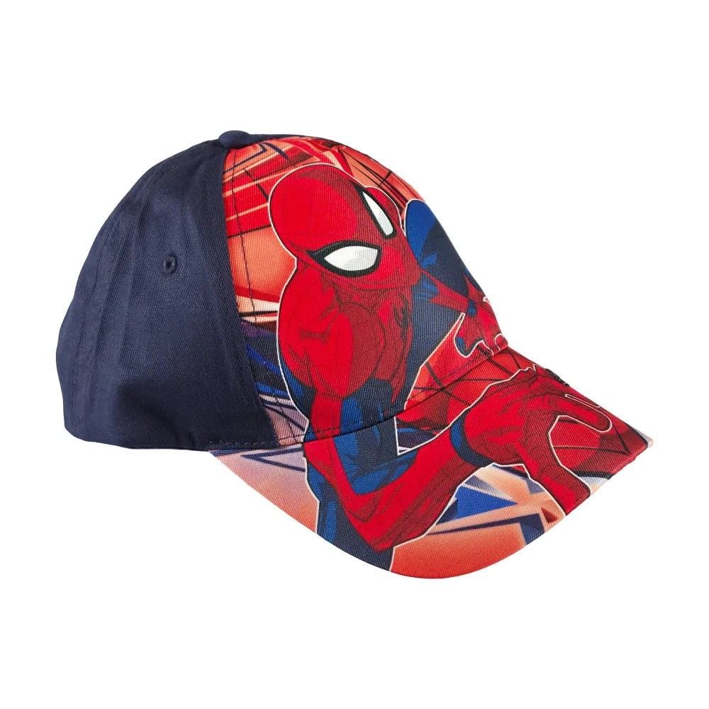 Marvel Spiderman Kinder Jungen Basecap Baseball Kappe Mütze - WS-Trend.de Gr. 52 - 54