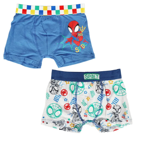 Marvel Spidey Kinder Jungen Boxershorts Unterhose 2er Pack - WS-Trend.de Gr. 92-128