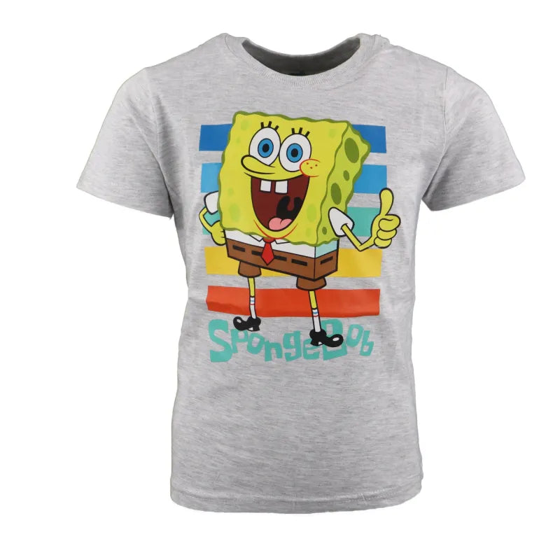 Spongebob Schwammkopf Kinder kurzarm T-Shirt - WS-Trend.de Gr 104-134 Baumwolle Jungen