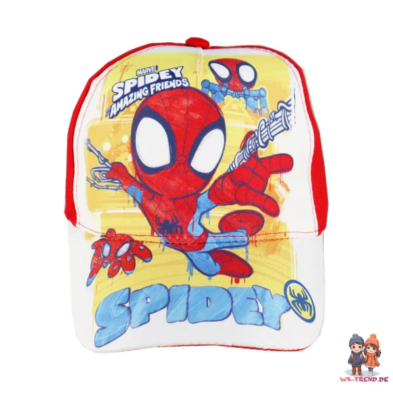 Marvel Spidey Kinder Basecap Baseball Kappe Mütze - WS-Trend.de Hut Jungen 52/54 Blau Rot