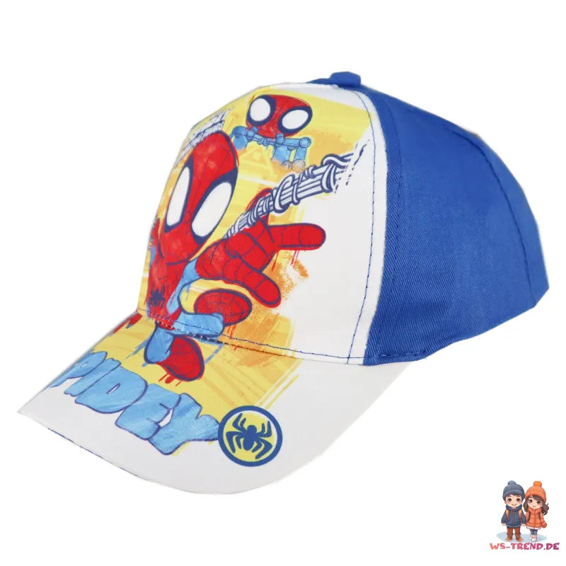 Marvel Spidey Kinder Basecap Baseball Kappe Mütze - WS-Trend.de Hut Jungen 52/54 Blau Rot