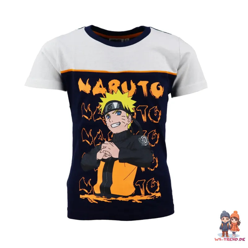 Anime Naruto Shippuden Kinder Sommer Set Shirt plus Shorts - WS-Trend.de Jungen Short 110-152 Baumwolle
