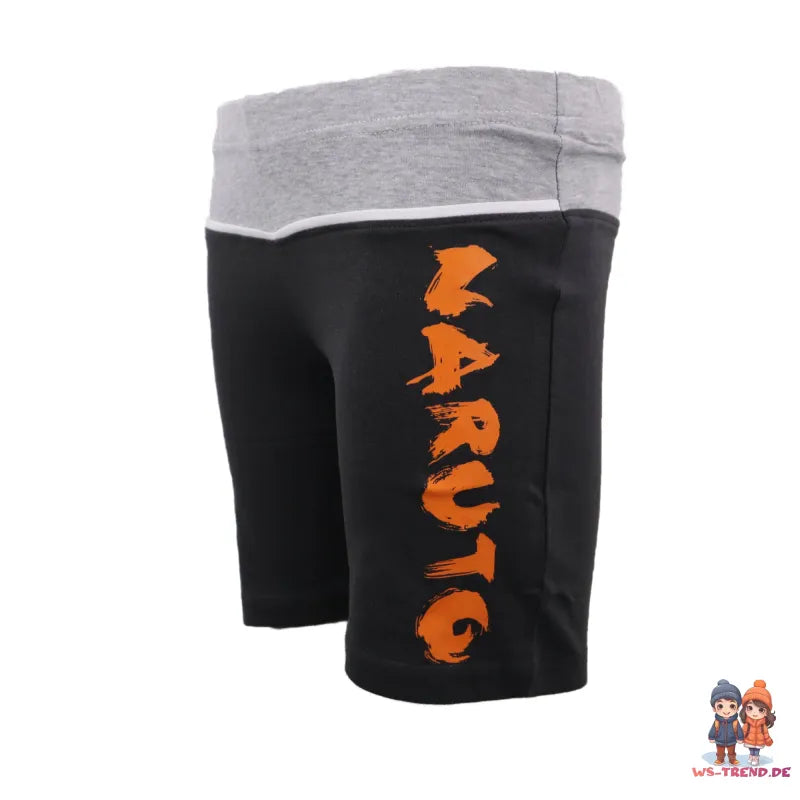 Anime Naruto Shippuden Kinder Sommer Set Shirt plus Shorts - WS-Trend.de Jungen Short 110-152 Baumwolle