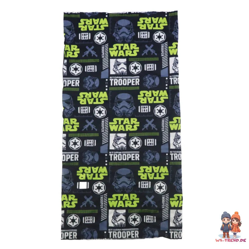 Star Wars Storm Trooper Kinder Herbst Wintermütze plus Loop - WS-Trend.de Winter Set Mütze Snood Schaal 54 56