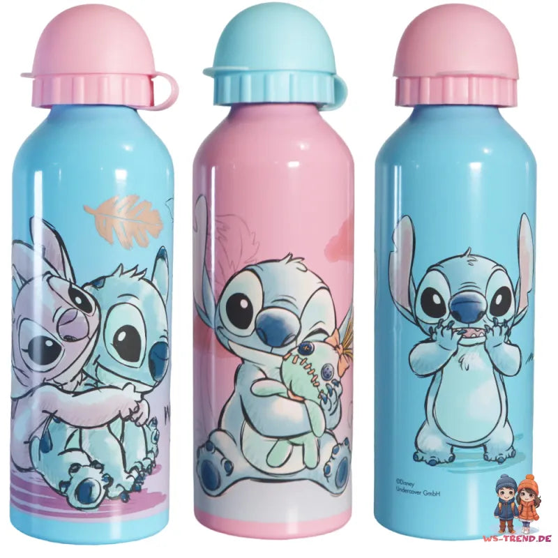 Disney Lilo und Stitch Aluminium Wasserflasche Trinkflasche Flasche 500 ml - WS-Trend.de
