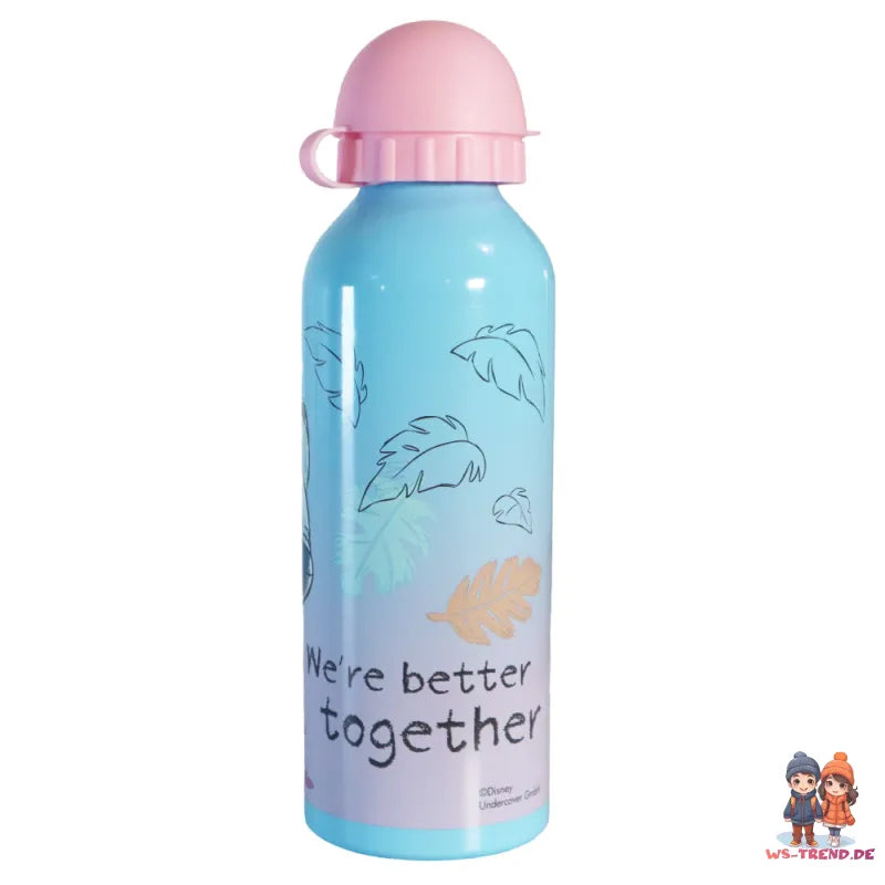 Disney Lilo und Stitch Aluminium Wasserflasche Trinkflasche Flasche 500 ml - WS-Trend.de