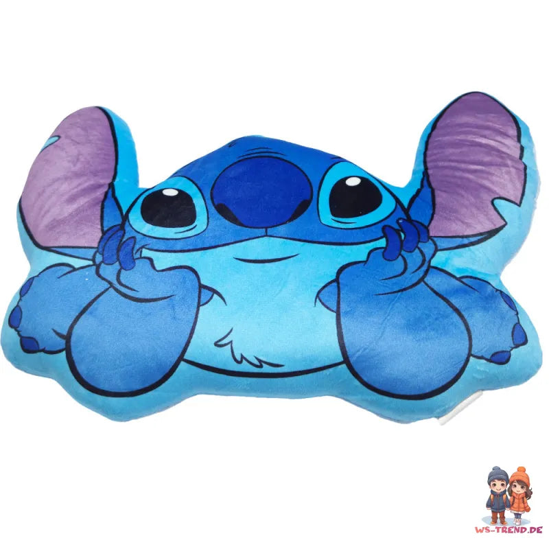 Disney Lilo und Stitch 3D Velours mini Kissen Dekokissen Cushion 35 x 26 5 cm - WS-Trend.de