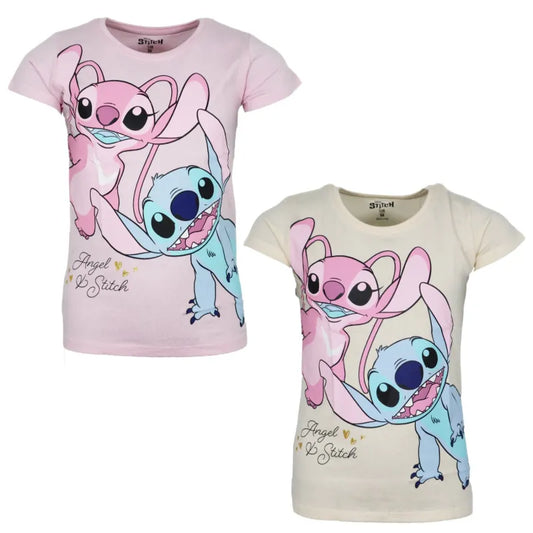 Disney Lilo und Stitch Kinder kurzarm T-Shirt Shirt - WS-Trend.de Gr. 92-128 100% Baumwolle